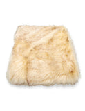 Laura Ashley oversized faux fur throw 130x170cm, UK version