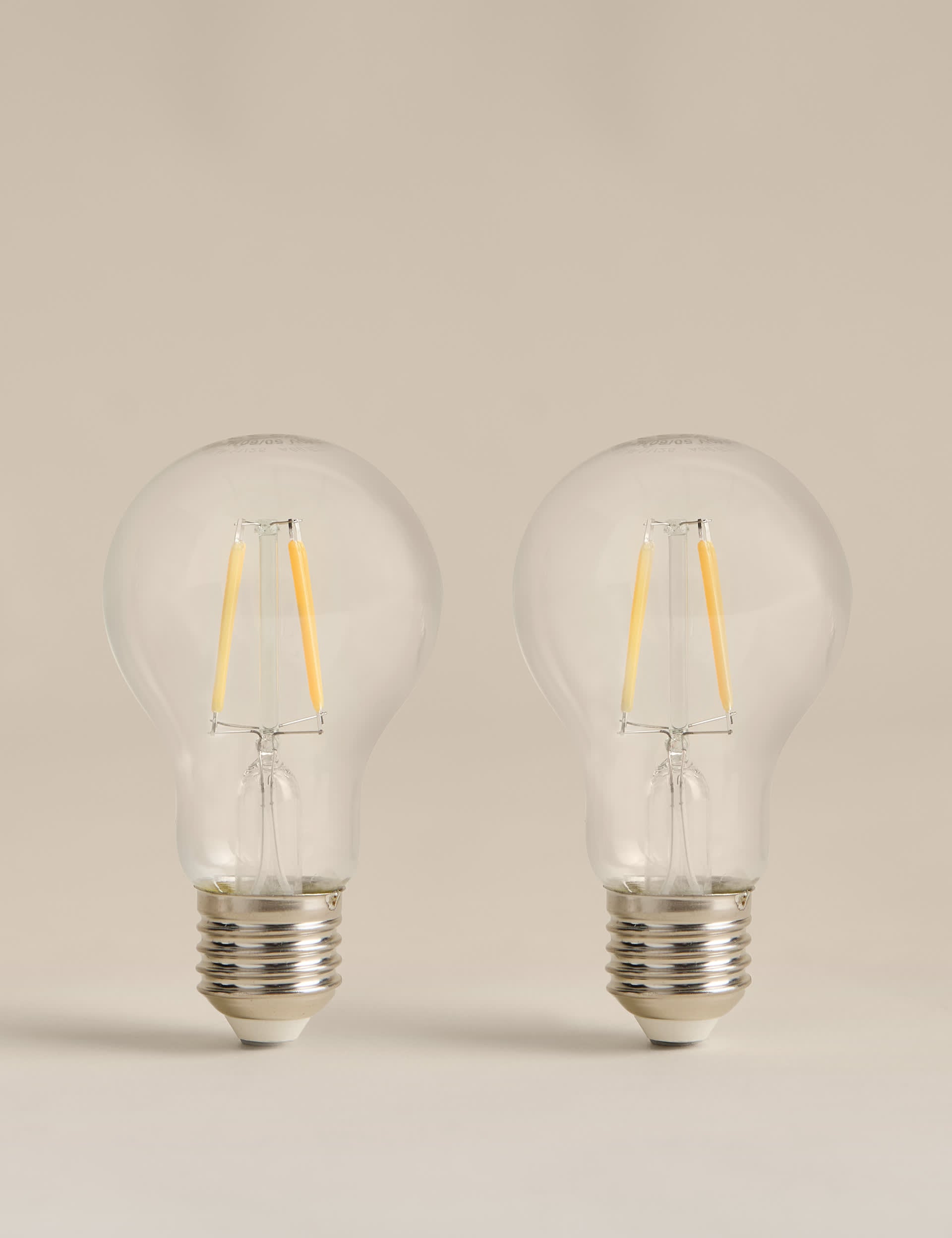 2 pack 4W E27 LED bulbs - British product