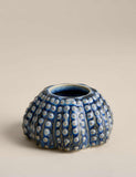 Coastal shell tealight holder ceramic 10cm wide, UK version