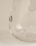 3D raised bobble glass vase 28cm, imported from the UK