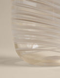 Medium swirl glass vase 22cm , imported from the UK