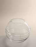 M&S Kelly Hoppen textured globe glass vase 20cm - British product