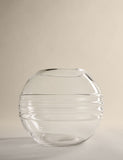 M&S Kelly Hoppen textured globe glass vase 20cm - British product
