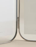 Metal rounded double photo frame 5x7 inch, UK version