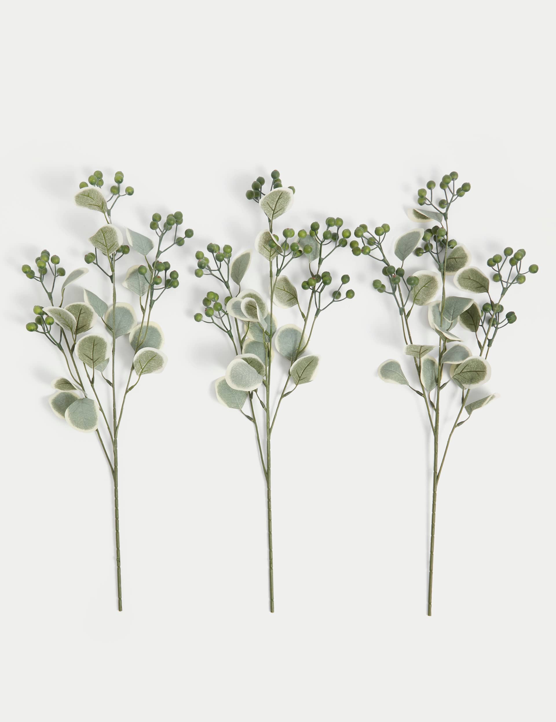 Artificial berry filler three stems 58.4cm - British product