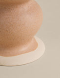 Ceramic pillar candle holder (British brand)
