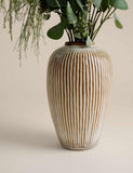 Artificial flower arrangement with vase 62 cm tall, imported from the UK