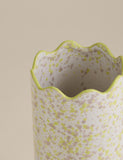 Ceramic splatter vase medium 25.5cm, UK version