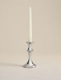 Chrome dinner candle holder 15.5cm, UK version