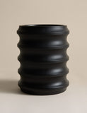 M&S short ribbed ceramic vase 20 cm (British brand)