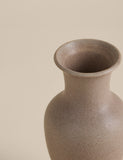 Shaped dipped ceramic vase 28cm high - British product