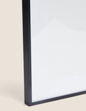 Milan A3 photo frame black metal, UK version
