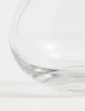 Small bouquet vase tapered glass 16.5cm, imported from the UK