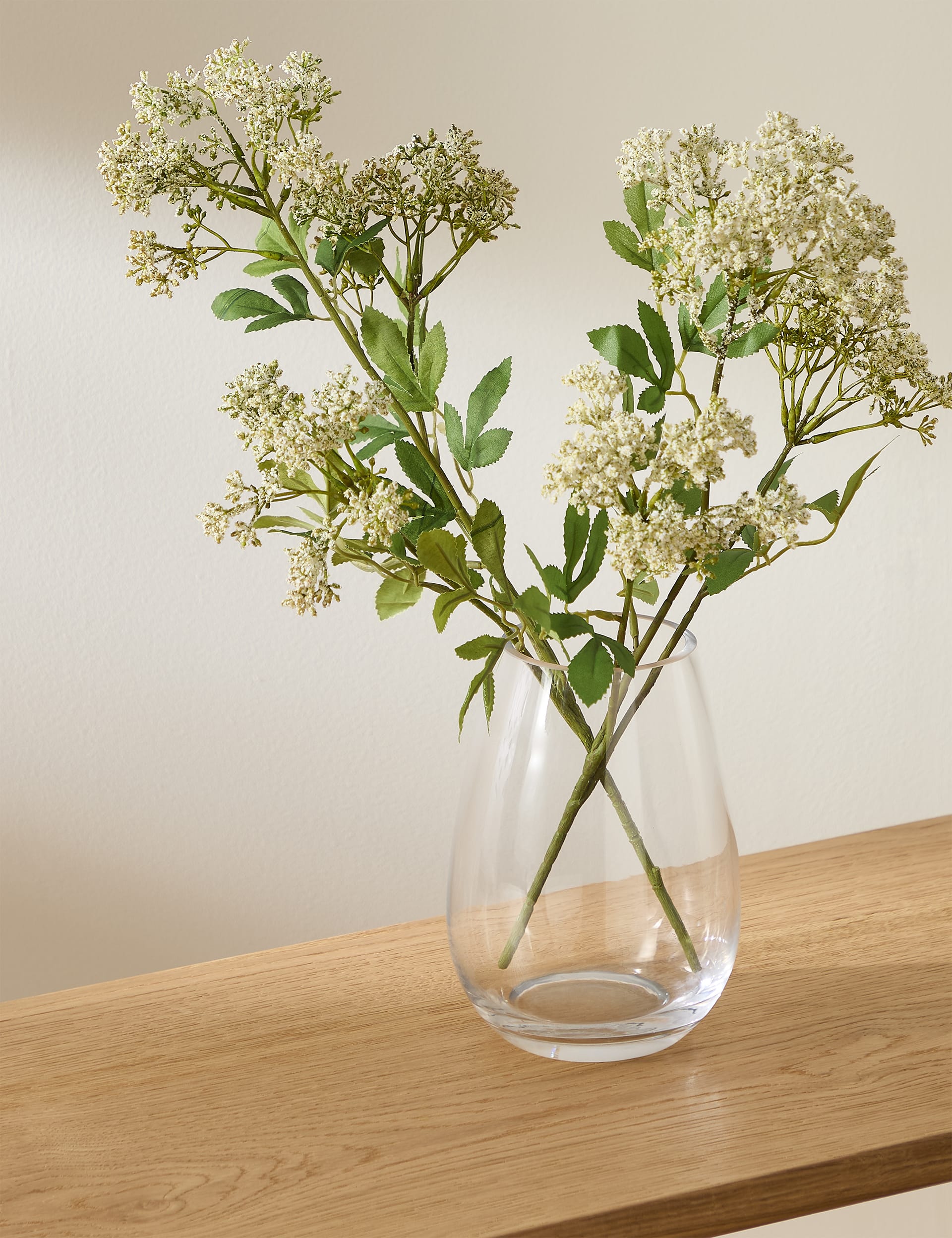 Medium teardrop vase glass home decor contemporary UK version