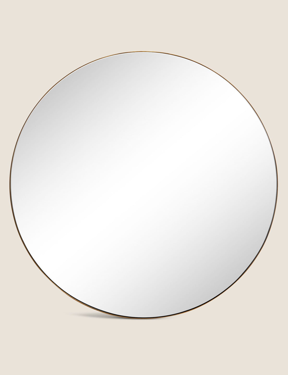 Milan large round wall mirror, imported from the UK