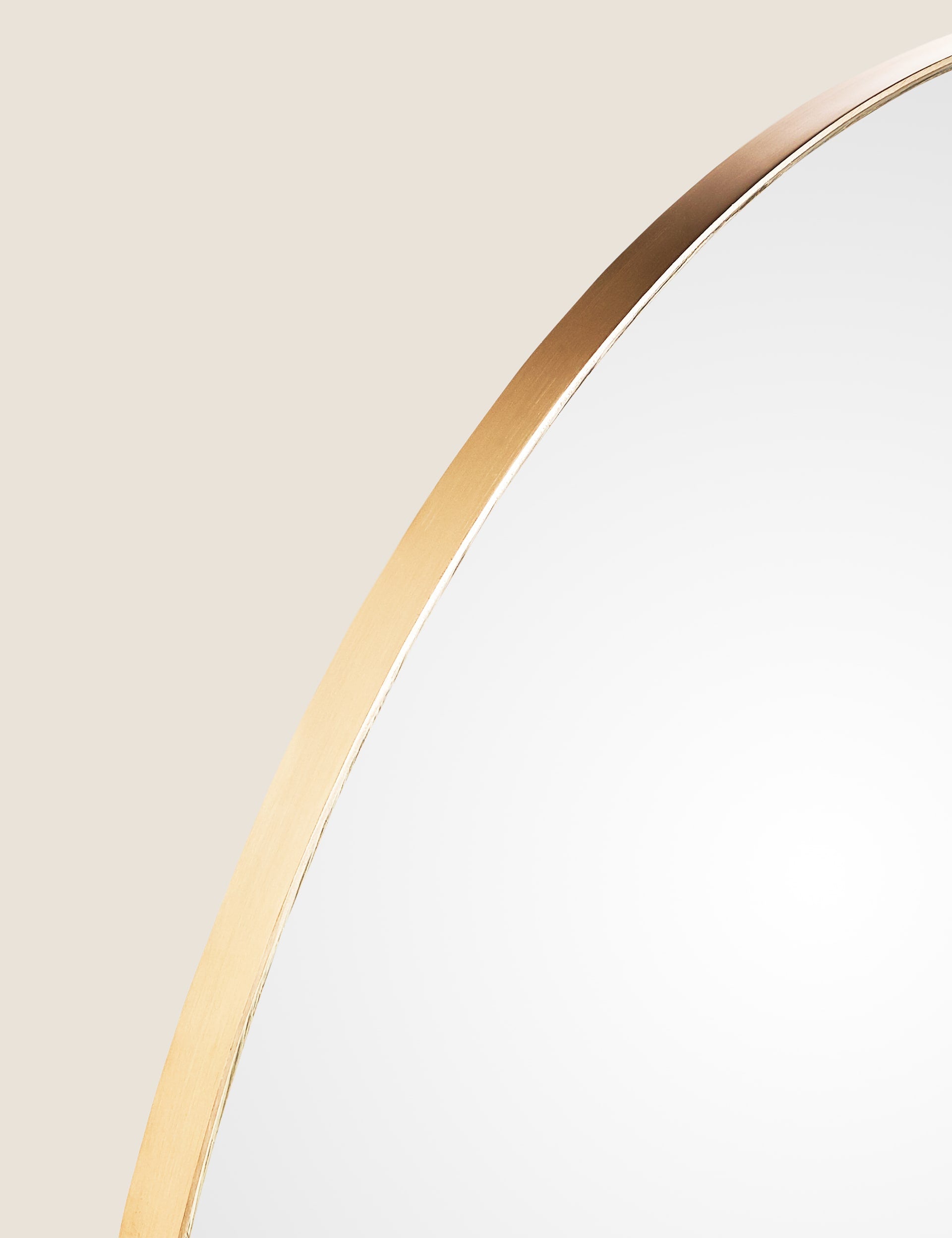 Milan large round wall mirror, imported from the UK