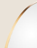Milan large round wall mirror, imported from the UK