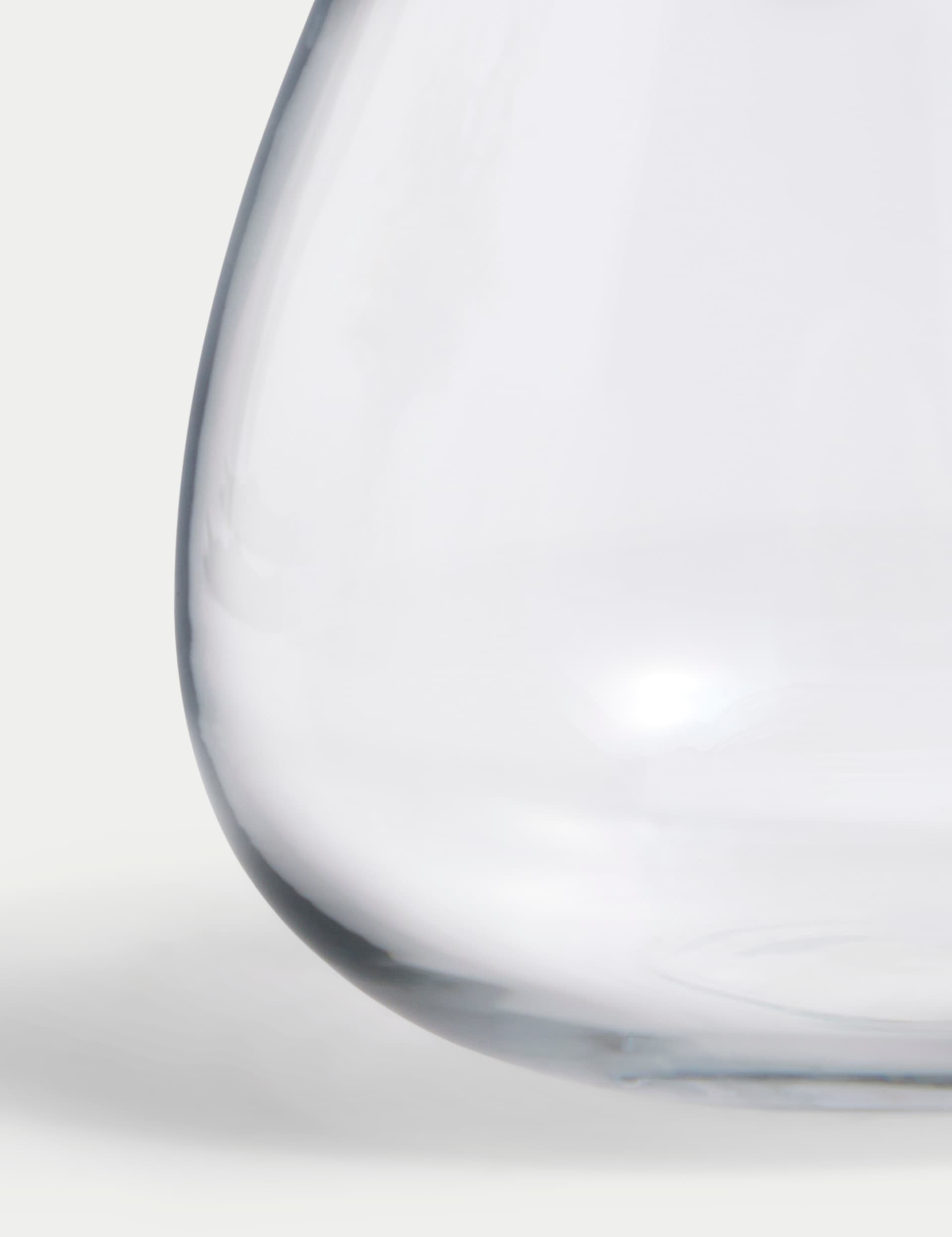 Small glass teardrop vase, UK version