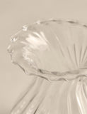 Small Fluted Glass Bouquet Vase