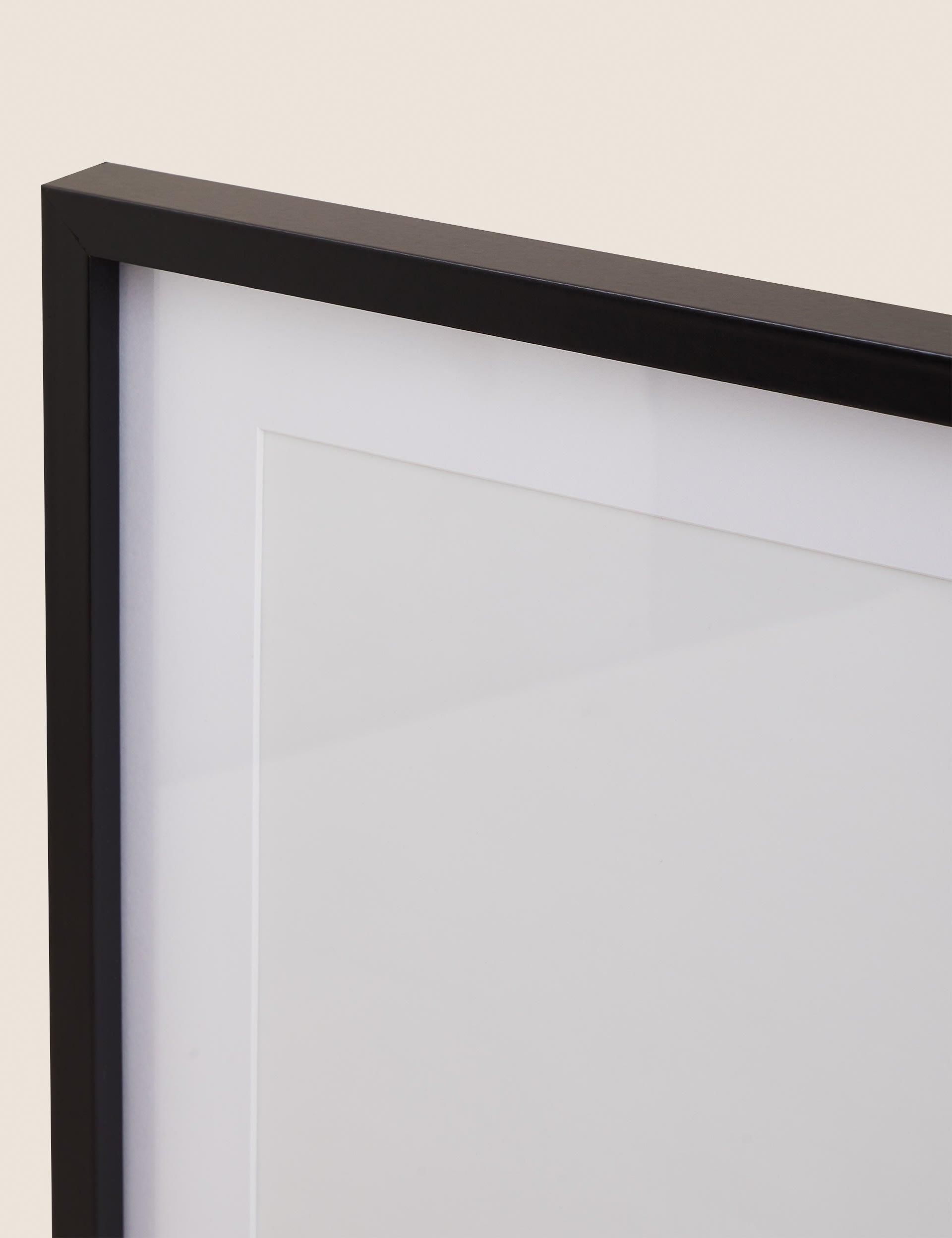 Set of 11 wood photo frames in multiple sizes (British brand)
