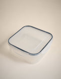 Set of 5 1.2L clip top storage boxes (British brand)