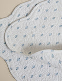 Pure cotton quilted coastal placemats set of 2 (British brand)