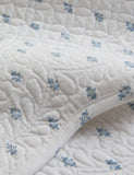 Pure cotton quilted coastal placemats set of 2 (British brand)