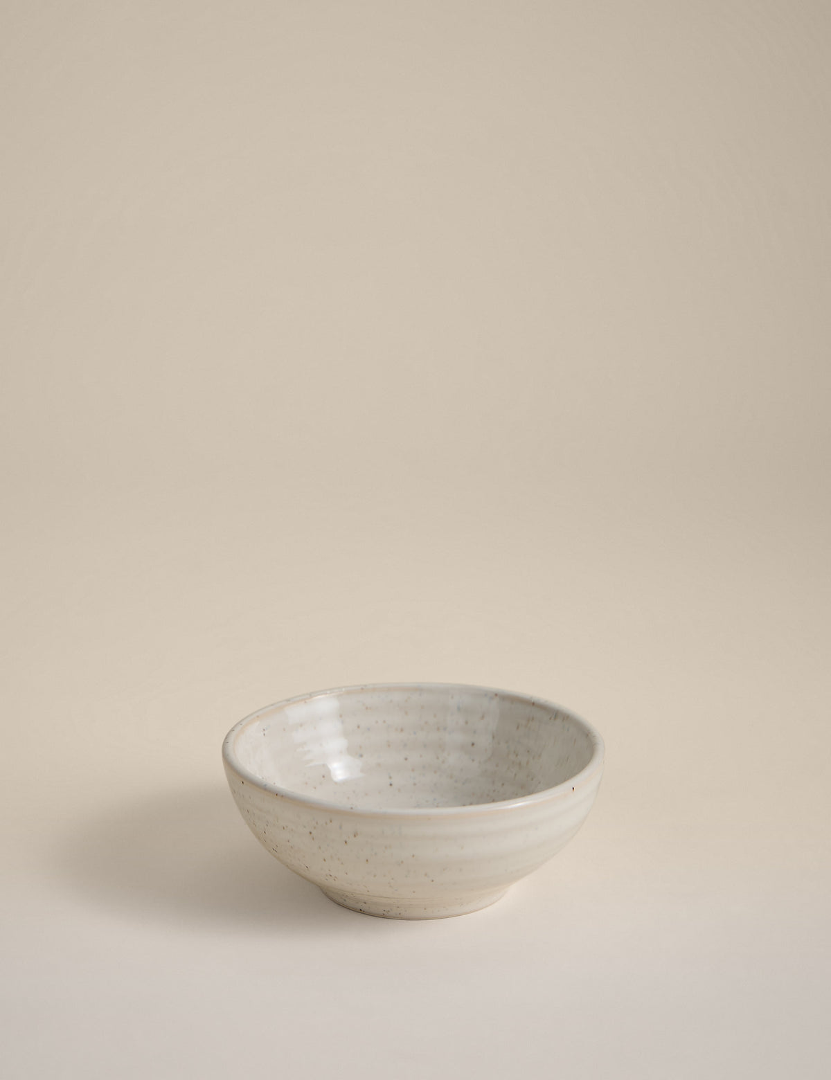 3pk Ceramic Ribbed Pinch Bowls