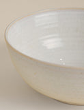 Extra large ribbed ceramic mixing bowl - British product