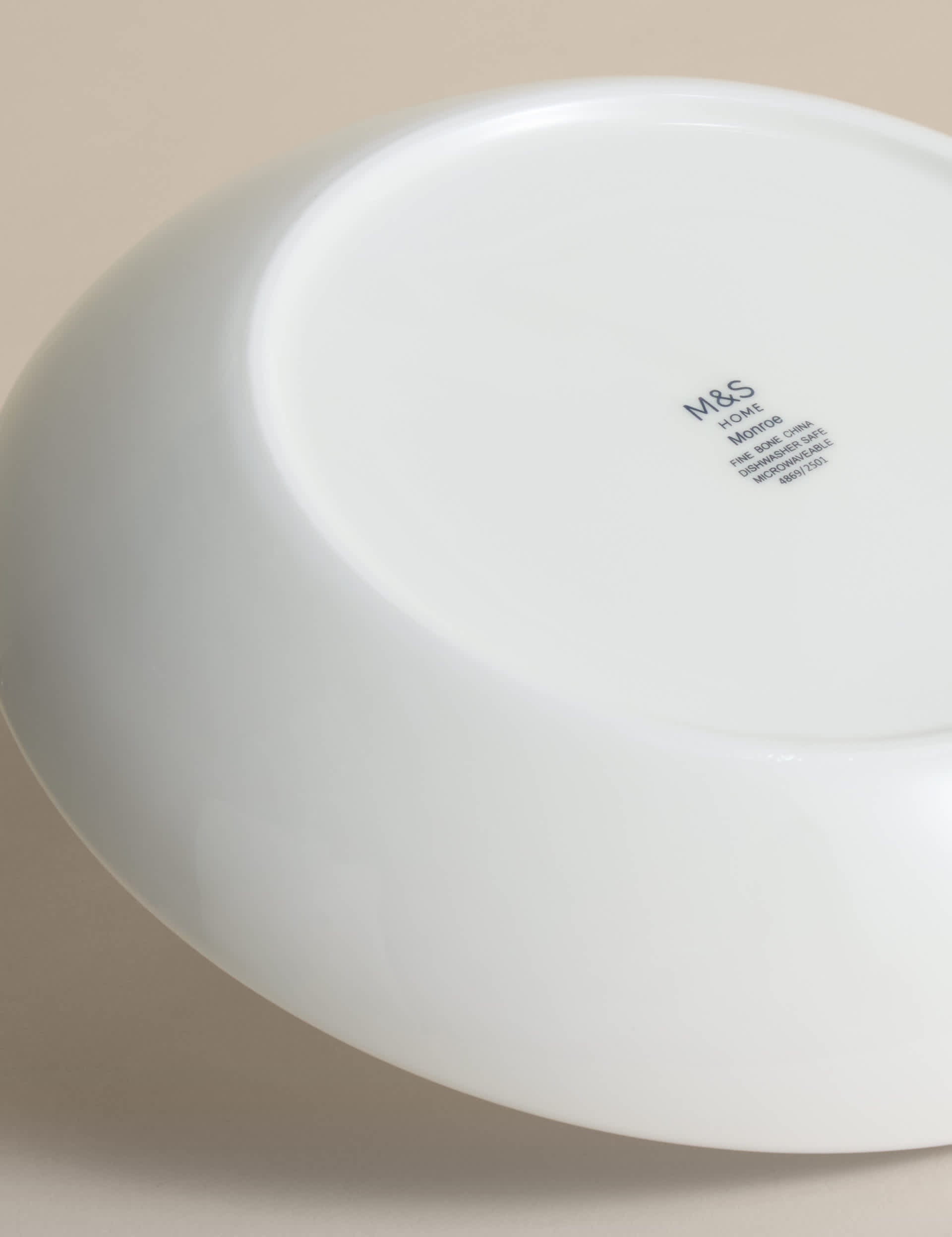 Monroe China Pasta Bowl, 23cm, imported from the UK
