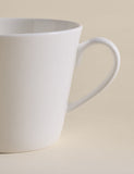 Monroe china tea cup, straight-sided design, dishwasher safe - British product
