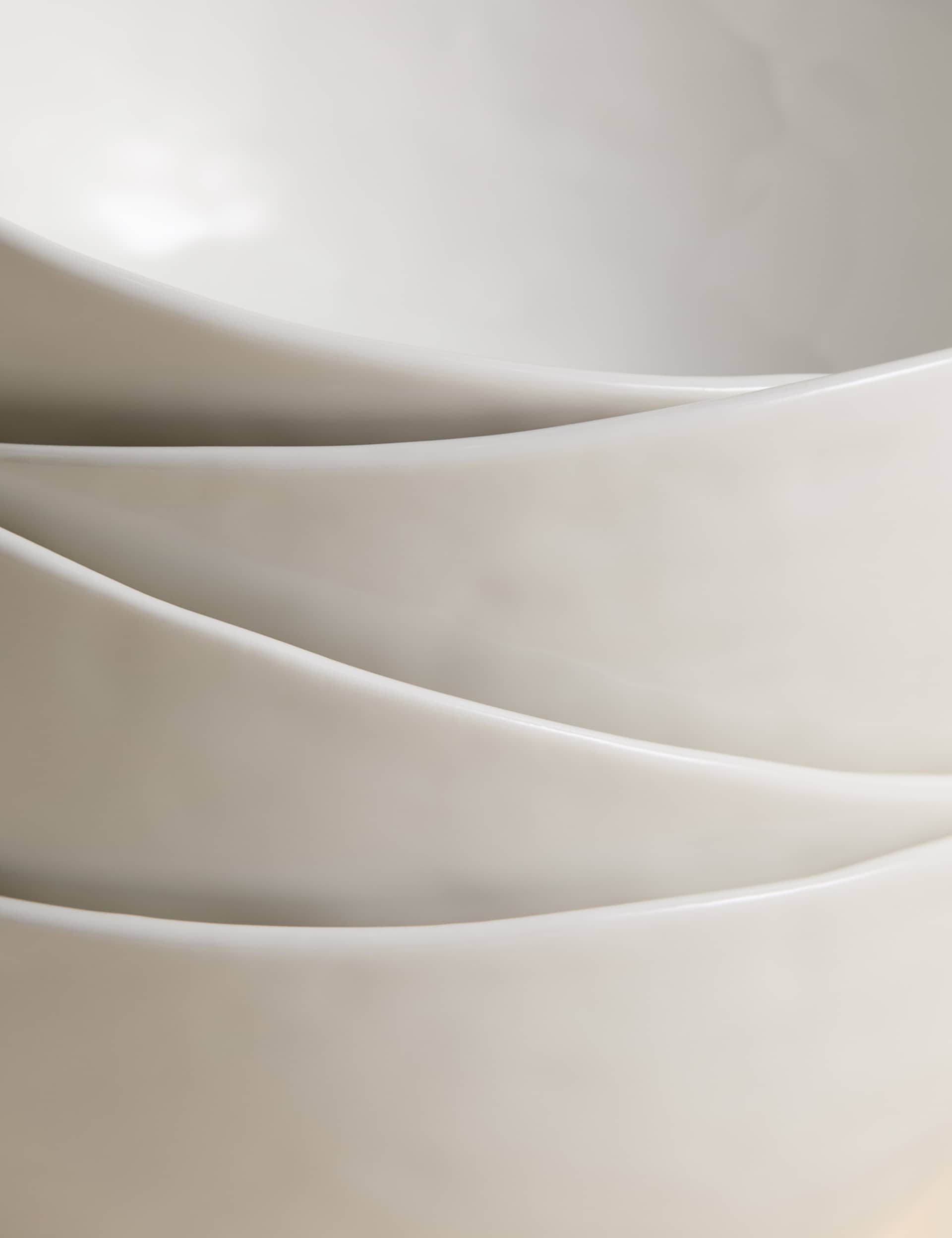Artisan cereal bowls set of 4 (British brand)