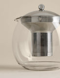 Glass infuser teapot 1.5L (British brand)
