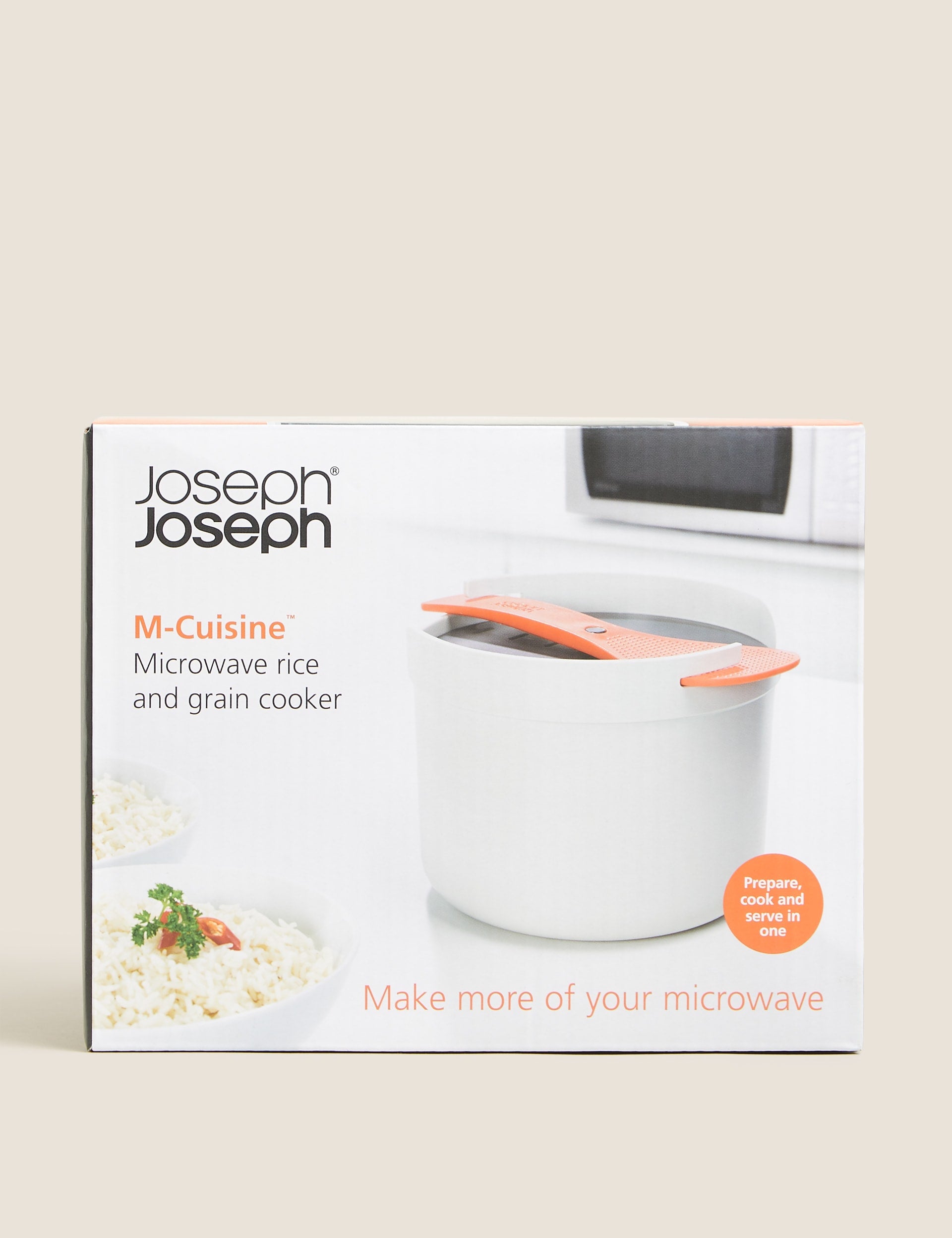 Joseph Joseph M-Cuisine microwave rice cooker - British product
