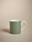 Hampton stripe mugs set of four (British brand)