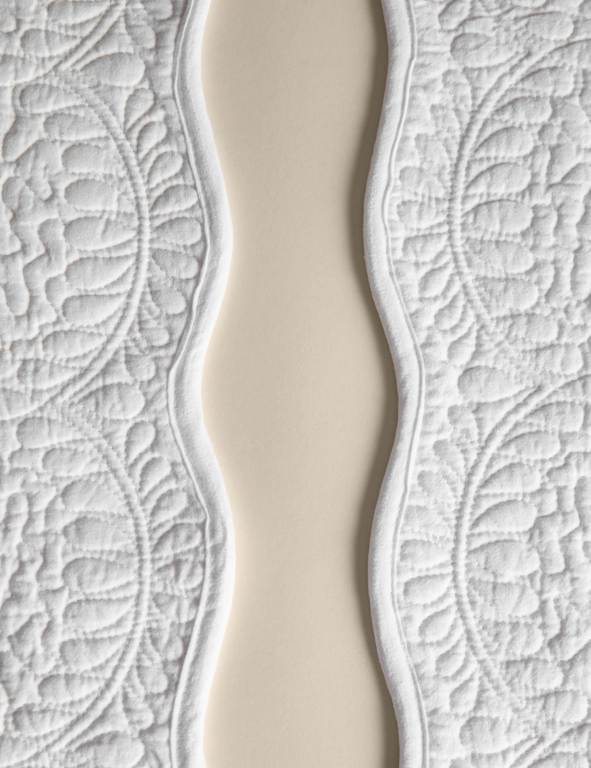 Quilted cotton placemats set of 2, imported from the UK