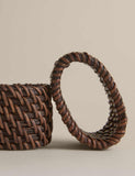 M&S Set of 4 Rattan Oval Napkin Rings