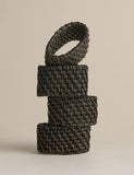 Rattan oval napkin rings set of 4 (British brand)