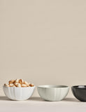 M&S X Kelly Hoppen ceramic textured nibble bowls set of 3 (British brand)