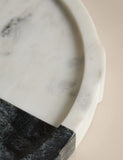 M&S X Kelly Hoppen marble textured tray 25cm, imported from the UK