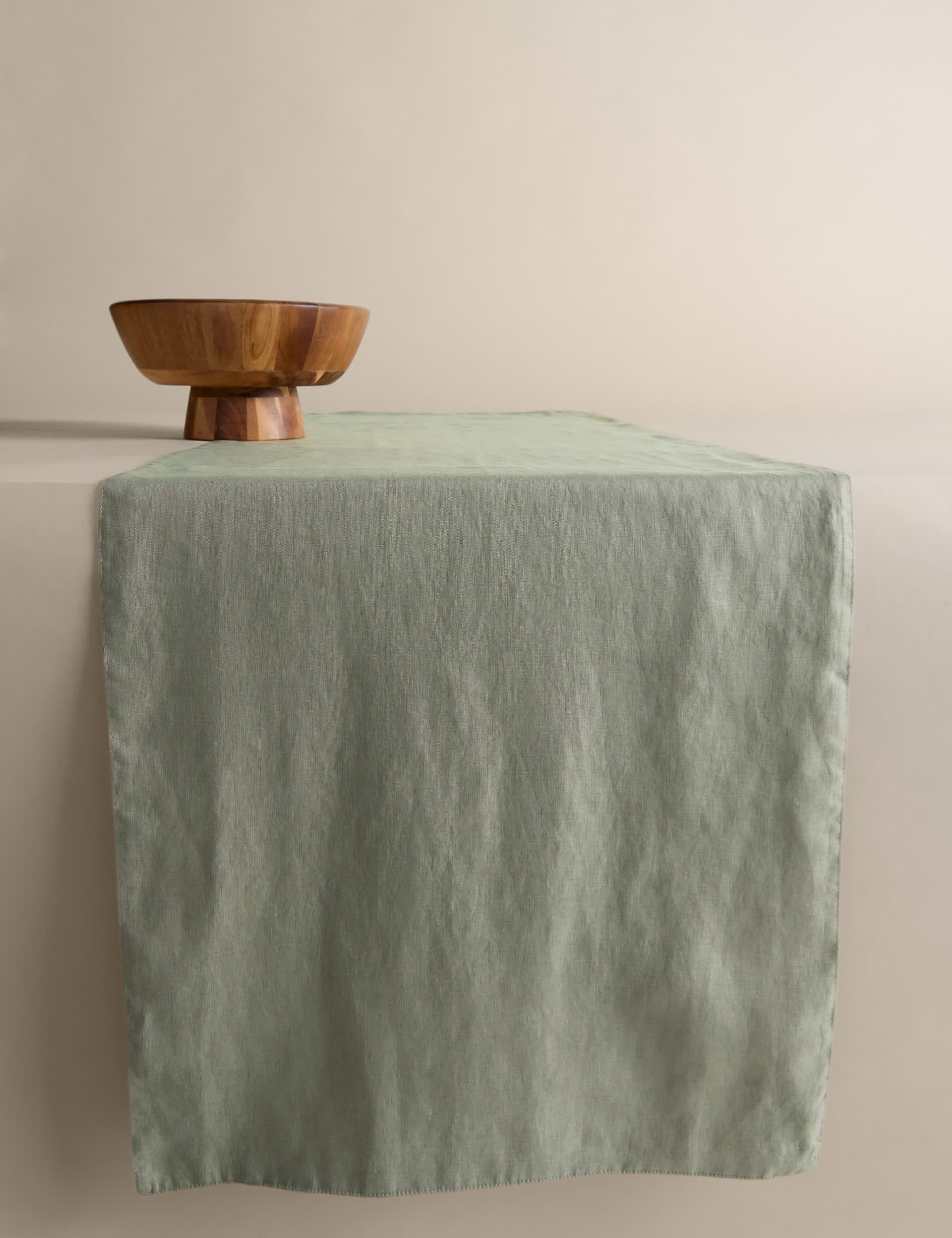 Pure linen table runner 50 x 160 cm, imported from the UK