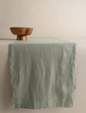 Pure linen table runner 50 x 160 cm, imported from the UK