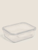 Large glass fridge storage container, UK version