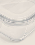 Large glass fridge storage container, UK version