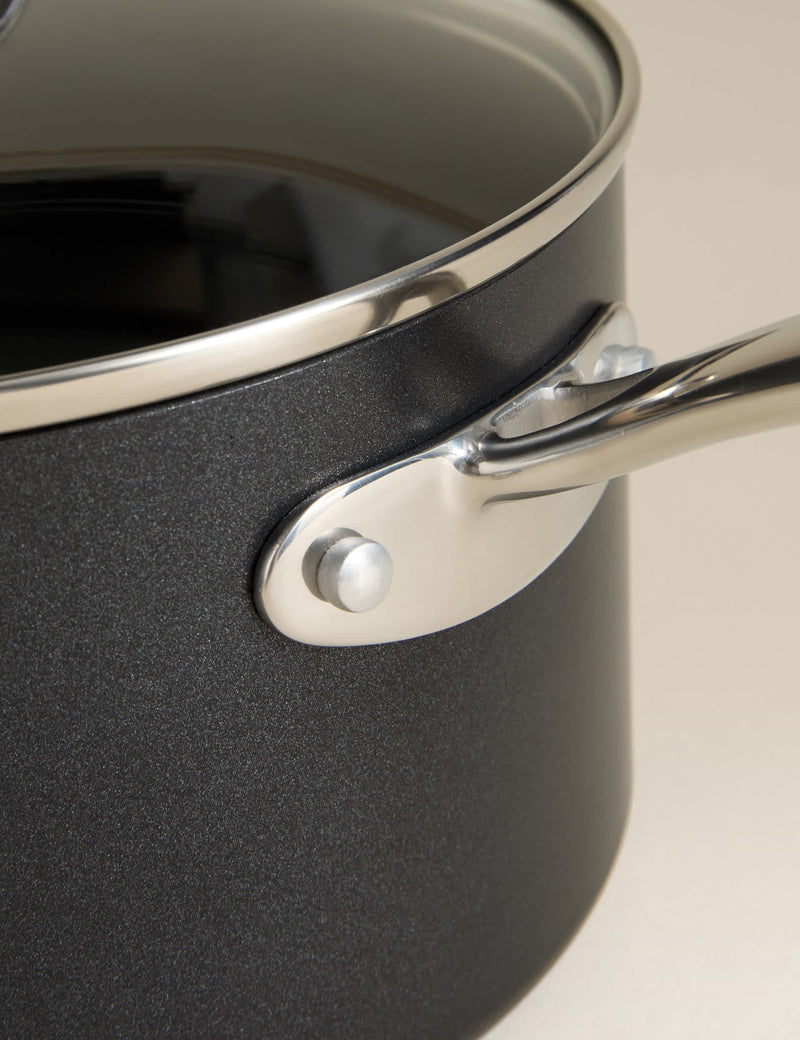 Non-Stick Pro 20cm non-stick saucepan, imported from the UK