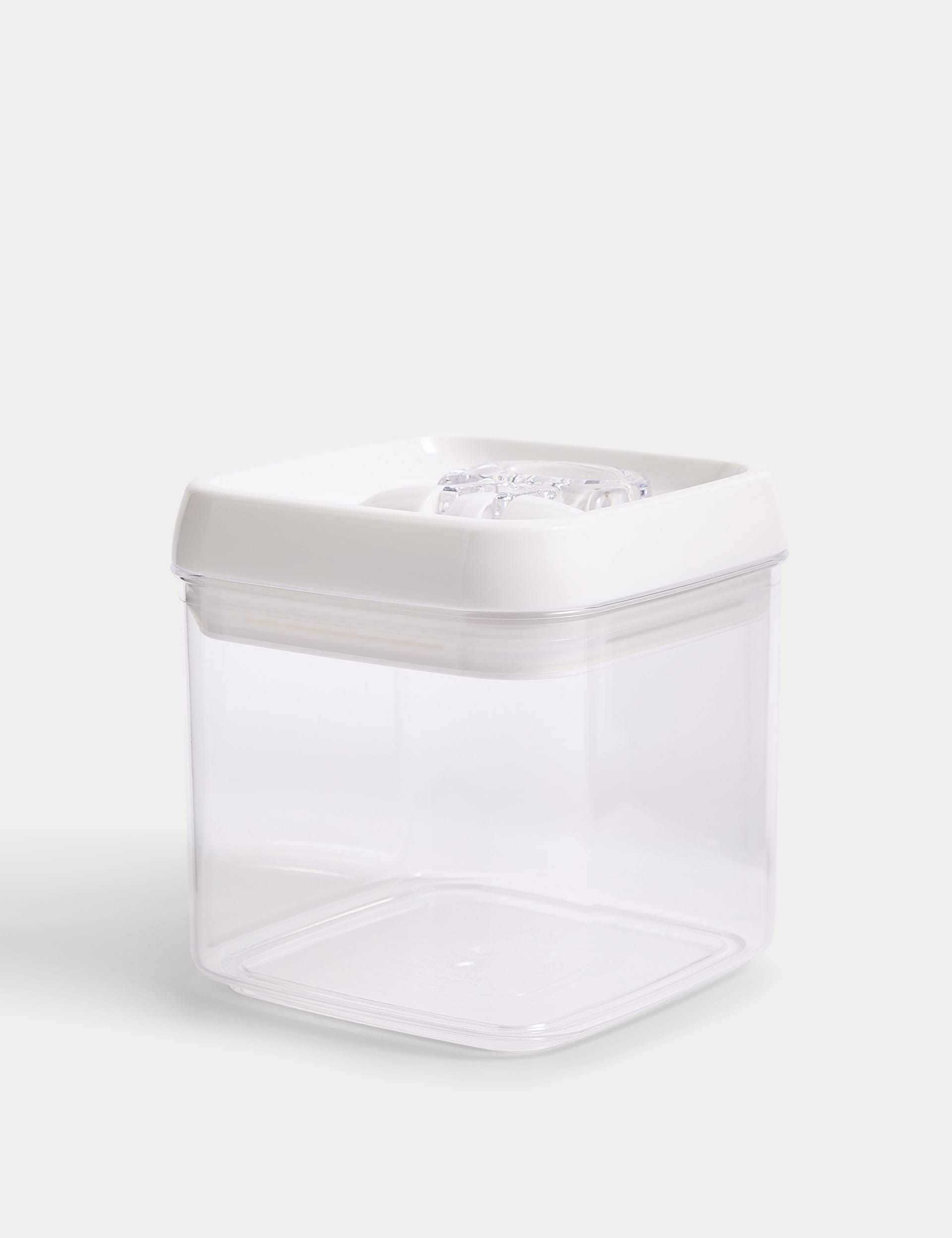 Kitchen storage container 1L square flip-tight (British brand)