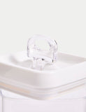 Kitchen storage container 1L square flip-tight (British brand)