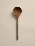 Durable wooden kitchen ladle for serving soups and stews (British brand)