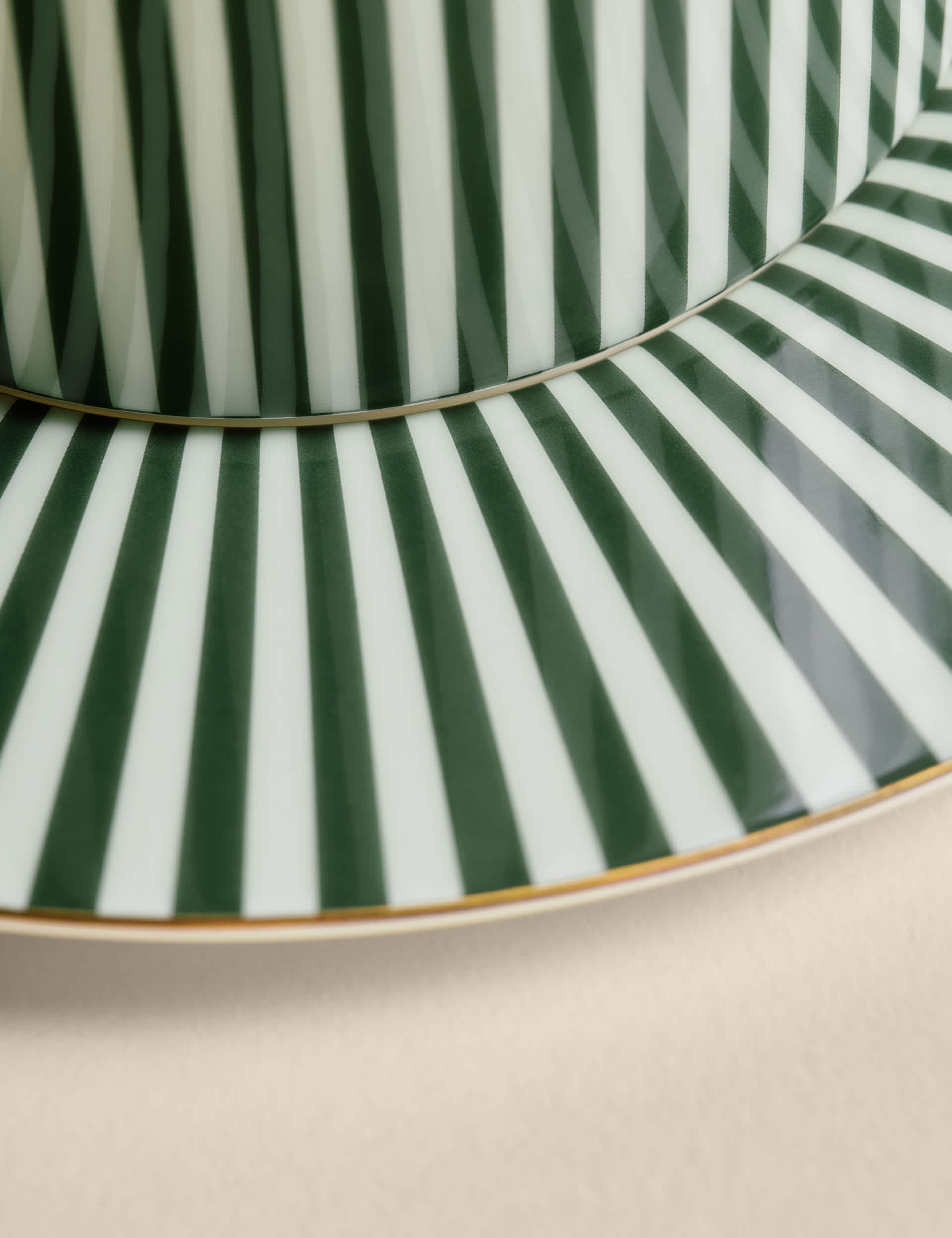 Hampton Stripe Cup & Saucer