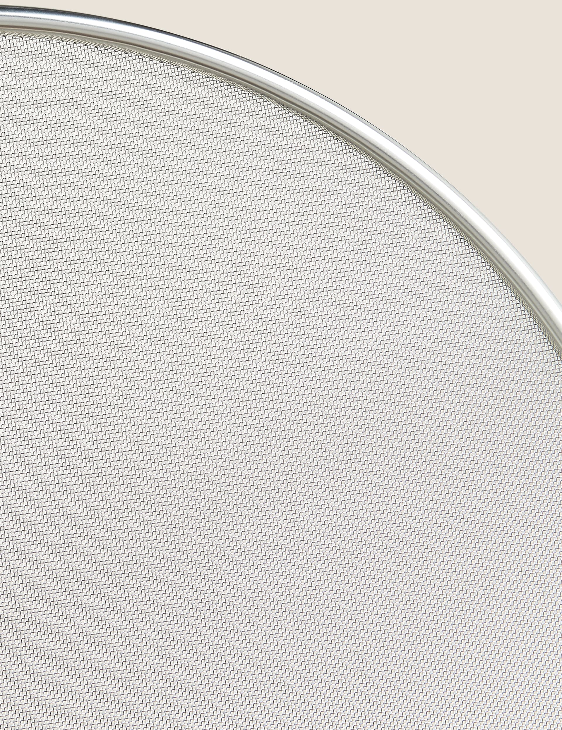 Splatter guard 29cm stainless steel mesh (British brand)